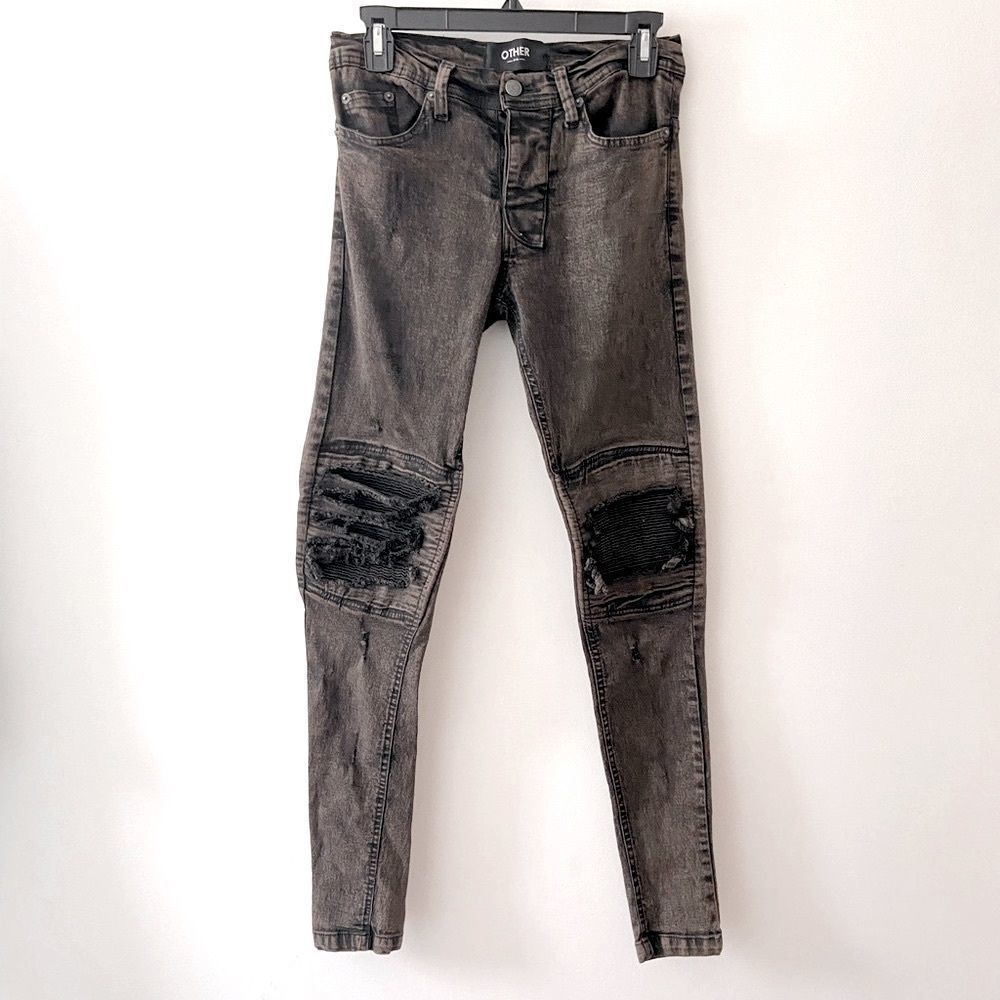 Other UK distressed moto skinny denim new size 30 🛍 final sale​​​​​